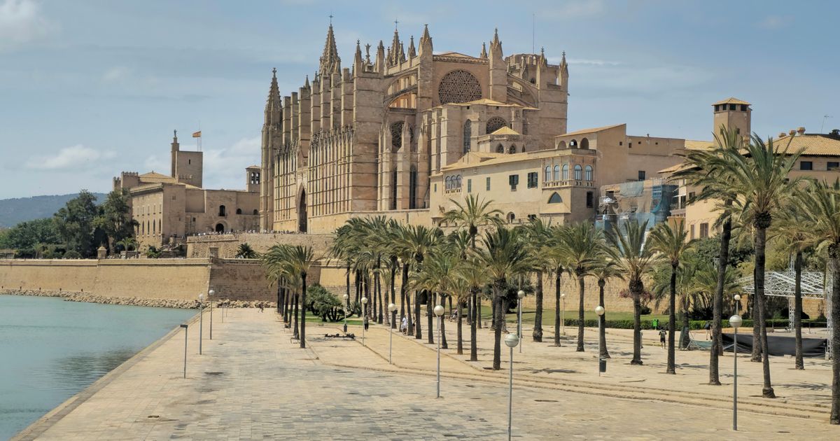 Palma de Mallorca Altstadt mit historischen Innenhöfen